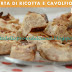 Torta di ricotta e cavolfiori ricetta Anna Moroni da Ricette all'Italiana