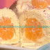 Tronchetto con crema di mascarpone e clementine ricetta Diego Bongiovanni da Prova del Cuoco