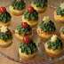 Muffin salati ad alberello ricetta Benedetta Rossi da Fatto in casa per voi a Natale