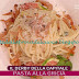 Spaghetti alla gricia estiva ricetta Fabrizio Sepe da Prova del Cuoco