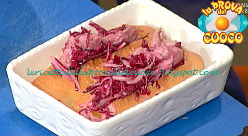 Bauletto di pane con salsiccia e cavolo cappuccio ricetta Diego Bongiovanni da Prova del Cuoco