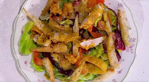 Caesar salad primaverile ricetta Roberto Valbuzzi