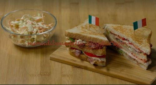 Club sandwich ricetta Benedetta Rossi