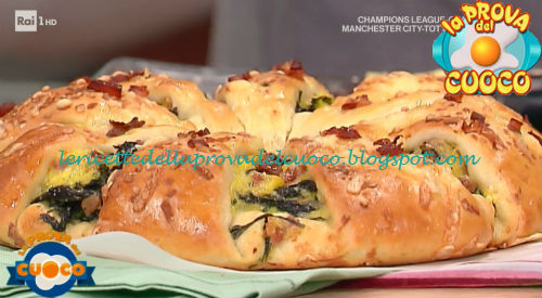 Corona con gli spinaci ricetta Natalia Cattelani da Prova del Cuoco