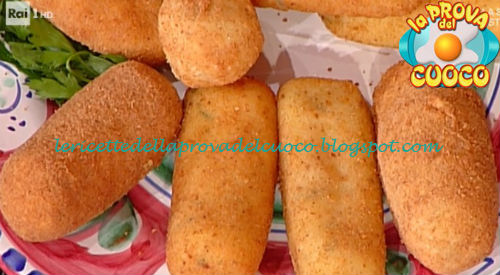 Crocchette di patate alla napoletana ricetta Angelica Sepe