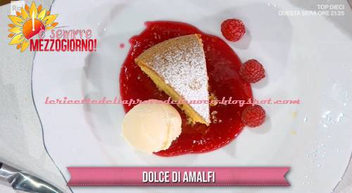 Dolce di Amalfi ricetta Sal De Riso