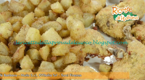 Ricette all'Italiana - Galletto all'americana con patate sabbiose ricetta Anna Moroni