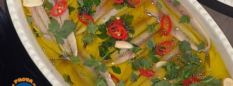 La prova del cuoco | Ricetta alici marinate di Gianfranco Pascucci
