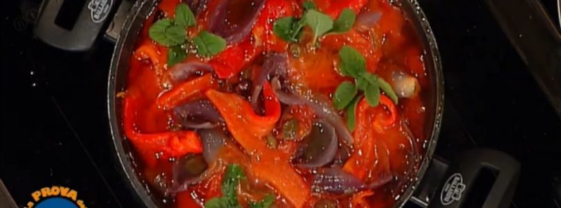 La prova del cuoco | Ricetta baccalà con peperoni cipolle e capperi di Fabio Campoli