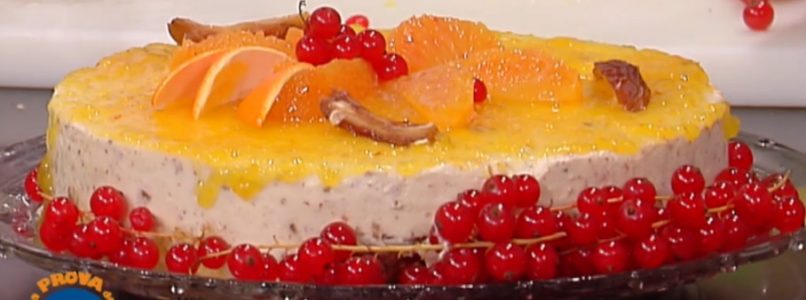 La prova del cuoco | Ricetta bavarese di pandoro datteri e arancia di Fabio Campoli