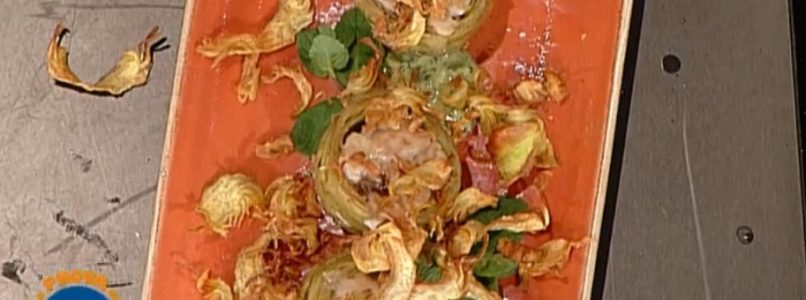 La prova del cuoco | Ricetta carciofi ripieni di palamita di Marco Claroni