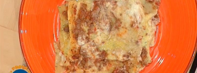 La prova del cuoco | Ricetta lasagne alla bolognese di Alessandro Spisni