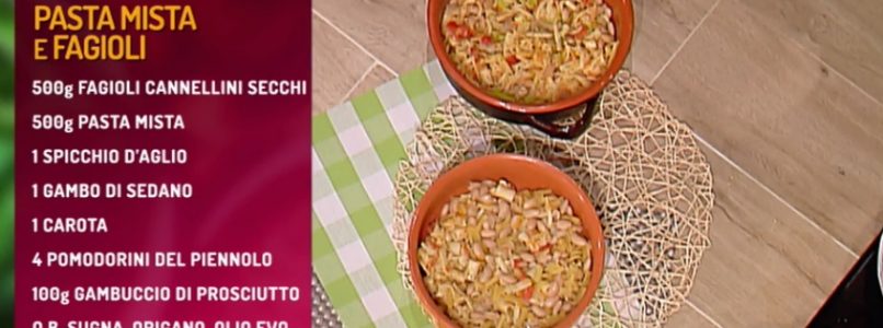 La prova del cuoco | Ricetta pasta mista e fagioli di Angelica Sepe