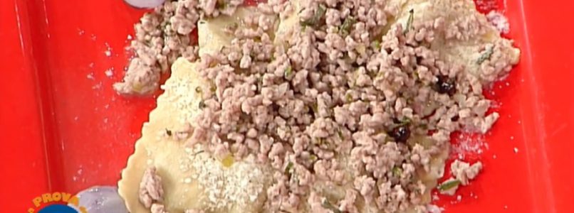 La prova del cuoco | Ricetta ravioli di patate viola al ragù bianco di Anna Maria Palma