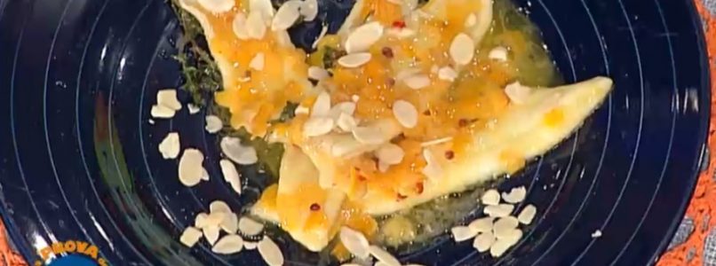 La prova del cuoco | Ricetta sogliola alla buccia candita di mandarino di Clara Zani