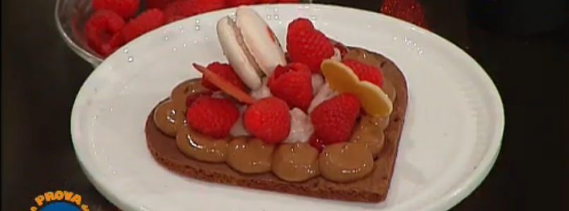 La prova del cuoco | Ricetta torta cuore di San Valentino di Tommaso Arrigoni