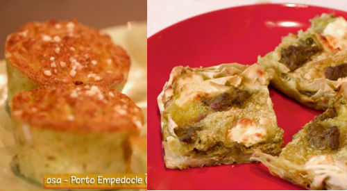 Lasagne al pesto e muffin al pesto ricetta Anna Moroni da Ricette all'Italiana