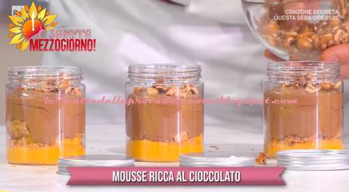Mousse ricca al cioccolato ricetta Luca Montersino