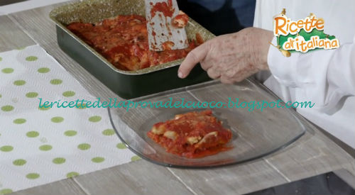 Ricette all'Italiana - Parmigiana di alici ricetta Anna Moroni