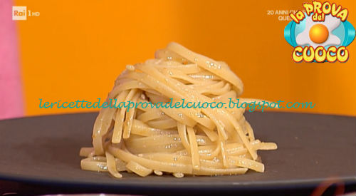 Pasta asciutta di mare ricetta Gianfranco Pascucci