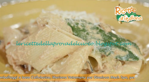 Ricette all'Italiana - Pennoni con melanzane e crema di pomodori secchi ricetta Anna Moroni