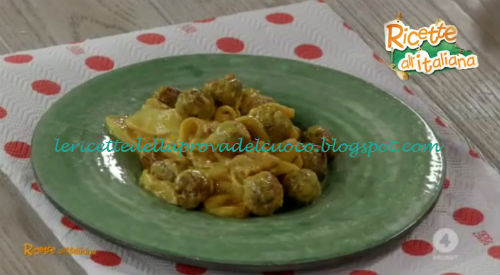Ricette all'Italiana - Polpettine con mele e salsa al curry ricetta Anna Moroni