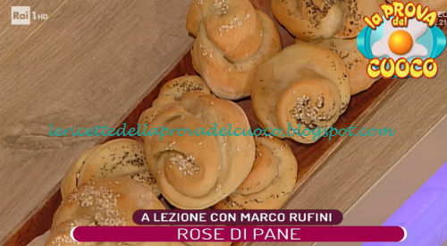 Rose di pane ricetta Marco Rufini