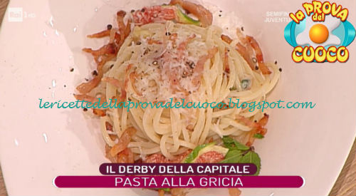 Spaghetti alla gricia estiva ricetta Fabrizio Sepe