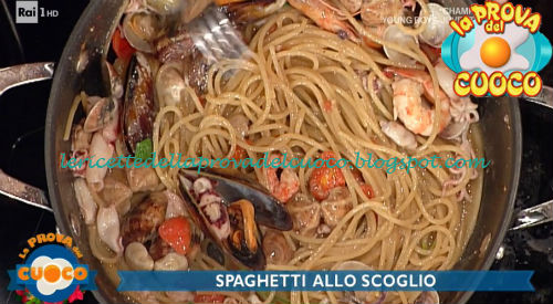 Spaghetti allo scoglio ricetta Gianfranco Pascucci da Prova del Cuoco