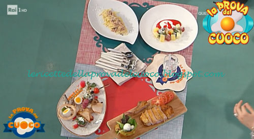 Tartine arcobaleno e costolette alla milanese ricetta Vincenzo Marconi da Prova del Cuoco