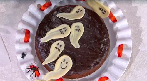Torta di Halloween ricetta Natalia Cattelani