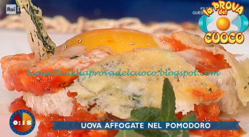 Uova affogate nel pomodoro ricetta Fabrizio Sepe da Prova del Cuoco